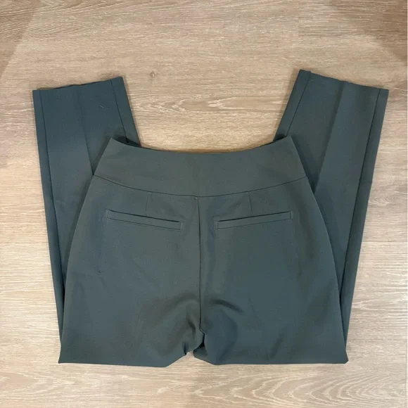 Athleta Endless High Rise Pants 2P Petite Dark Green Stretch Work Travel - Picture 9 of 16